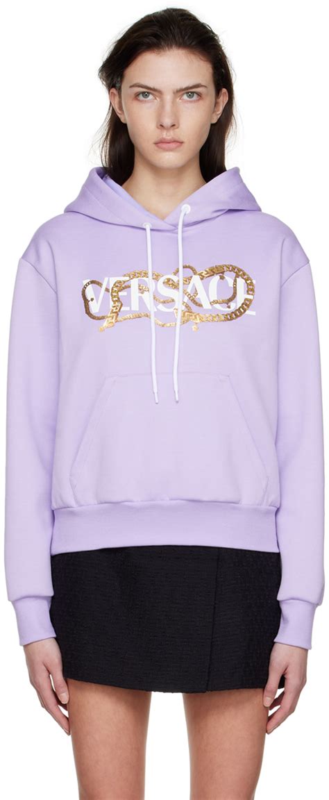 purple dress versace shoes|versace purple hoodie.